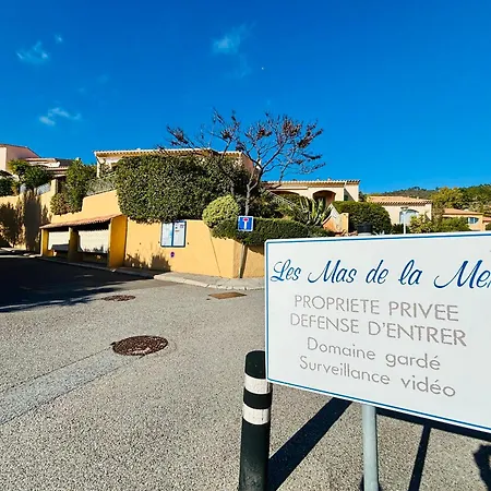 Deux Pieces Avec Vue Imprenable Sur La Crique Notre-dame Apartament Théoule-sur-Mer